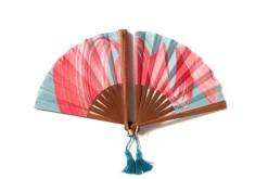 Ventaglio in Legno e Cotone