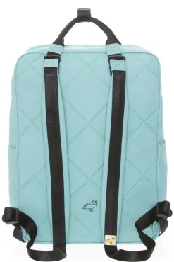 Zaino Porta Computer Tessuto Turchese