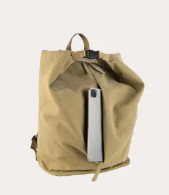 Zaino Sacca Unisex in Canvas Beige