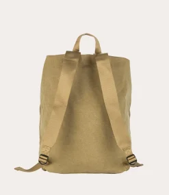 Zaino Sacca Unisex in Canvas Beige